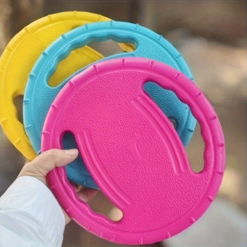 Flying Disc Dog Training Toy - Cakram Anjing Tahan Lama untuk Menggigit