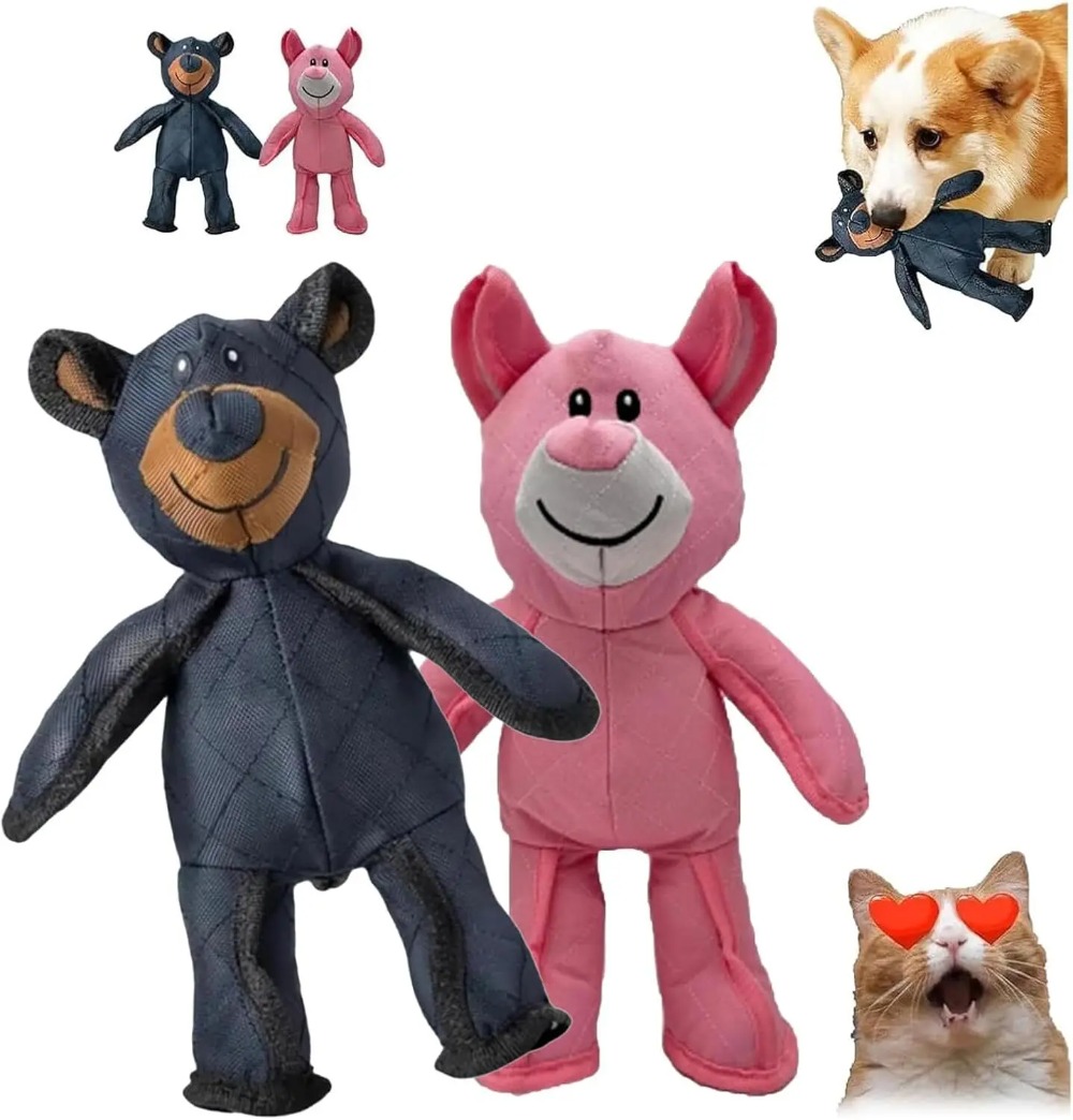Indestructible Dog Chew Toy - Mainan Anjing Unbreak Bear - Mainan