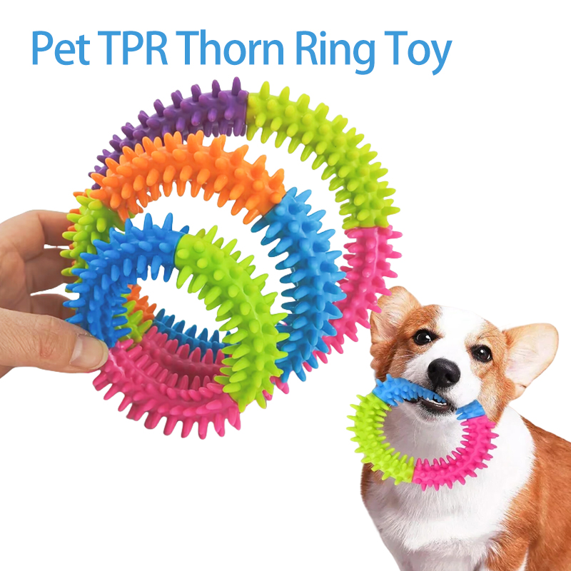 Flying Disc Dog Training Toy - Mainan Anjing Lucu, Cincin Terbang untuk