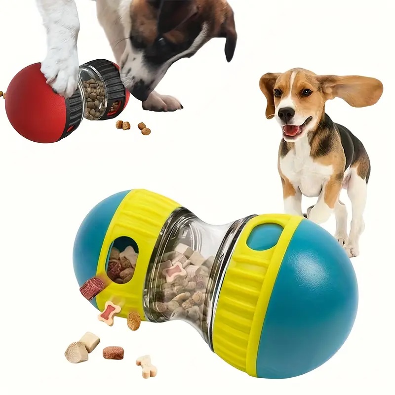 Mainan Dispenser Camilan Anjin - Interactive Squeaky Plush Dog Toy ulasan dan harga