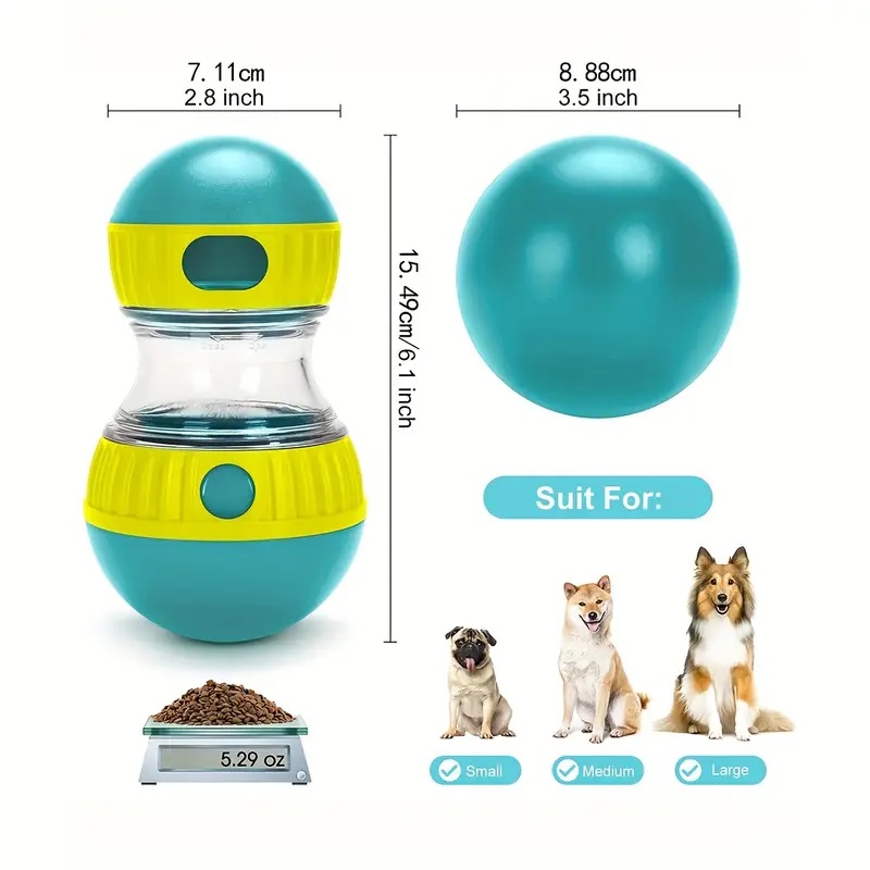 Mainan Dispenser Camilan Anjin - Interactive Squeaky Plush Dog Toy ulasan dan harga