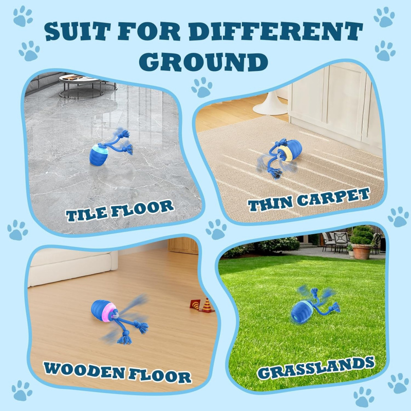 Mainan Anjing Interaktif Otoma - Automatic Moving Dog Ball ulasan dan harga