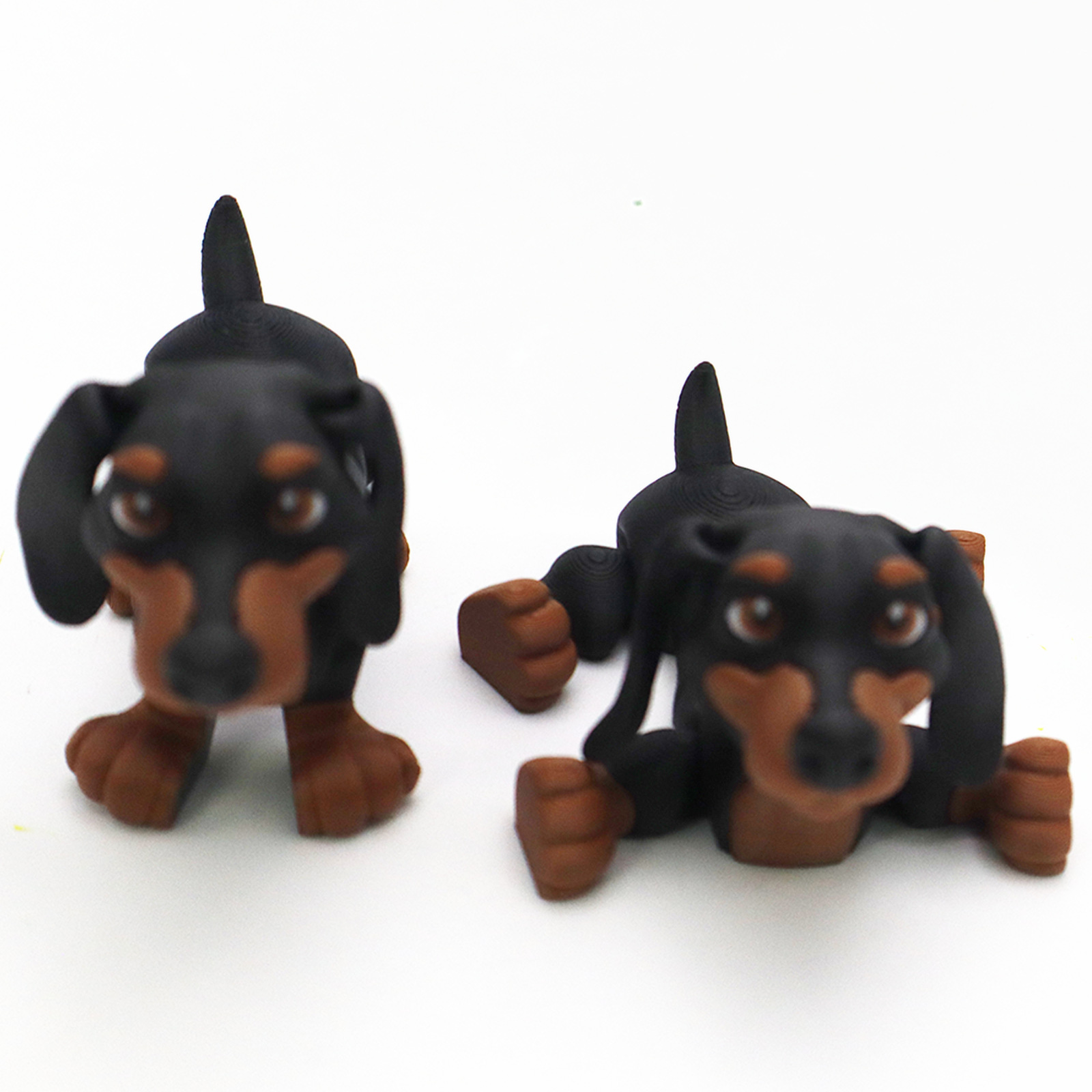 Model Hewan Anjing 3D Print un - Interactive Squeaky Plush Dog Toy ulasan dan harga