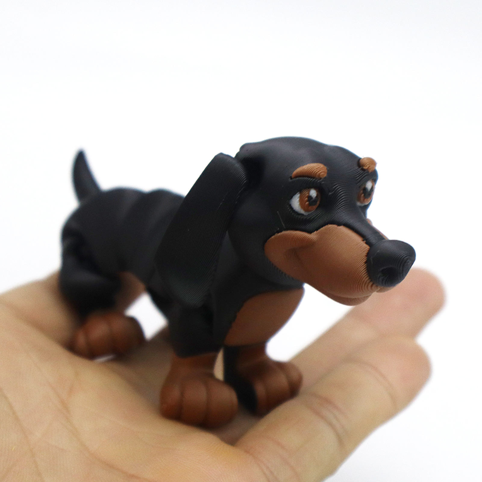 Model Hewan Anjing 3D Print un - Interactive Squeaky Plush Dog Toy ulasan dan harga