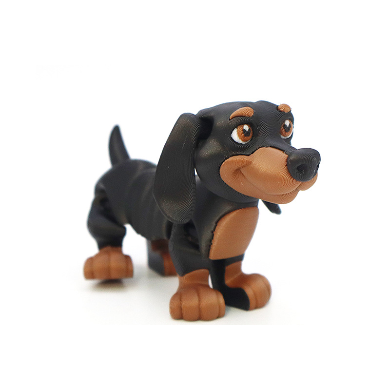 Model Hewan Anjing 3D Print un - Interactive Squeaky Plush Dog Toy ulasan dan harga
