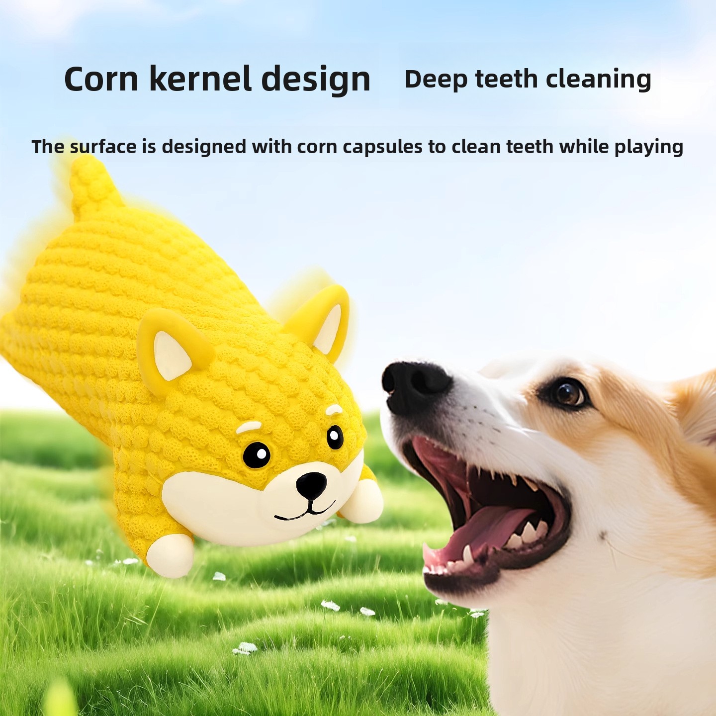 Mainan Kunyah Anjing Berbentuk - Interactive Squeaky Plush Dog Toy ulasan dan harga