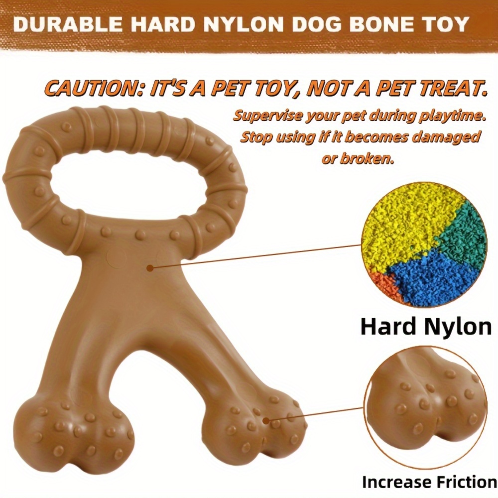 Mainan Kunyah Anjing Mainan Pe - Teeth Cleaning Dog Chew Bone ulasan dan harga