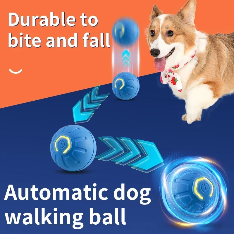 Bola Mainan Anjing Interaktif  - Automatic Moving Dog Ball ulasan dan harga