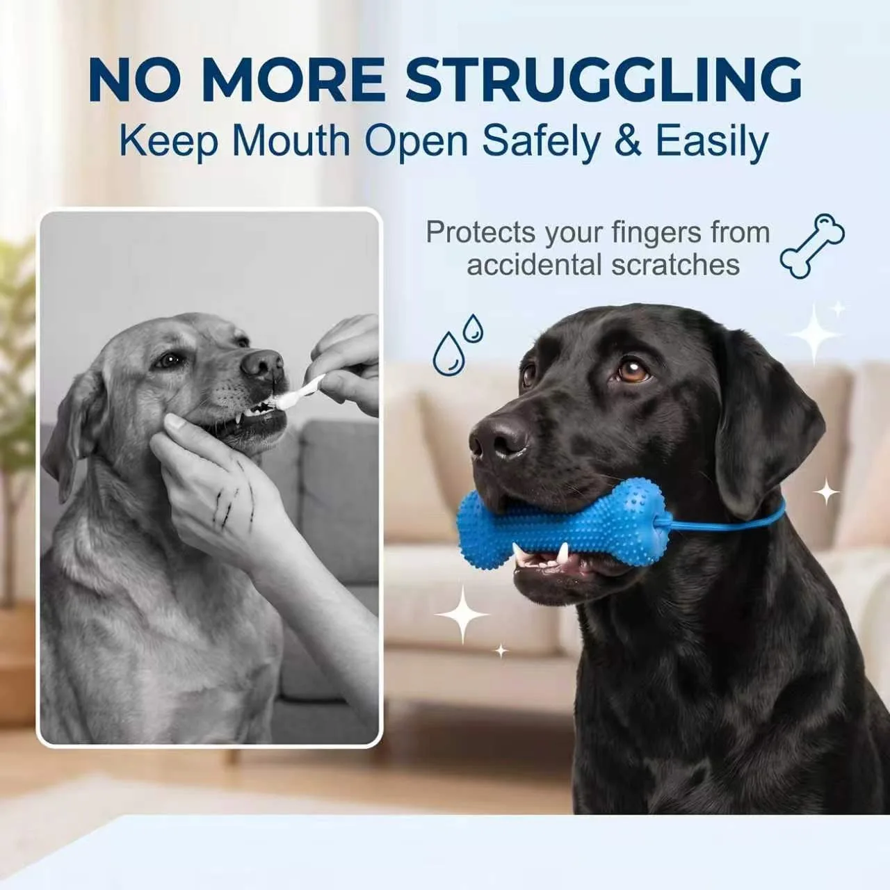 Mainan Kunyah Anjing yang Dapa - Teeth Cleaning Dog Chew Bone ulasan dan harga