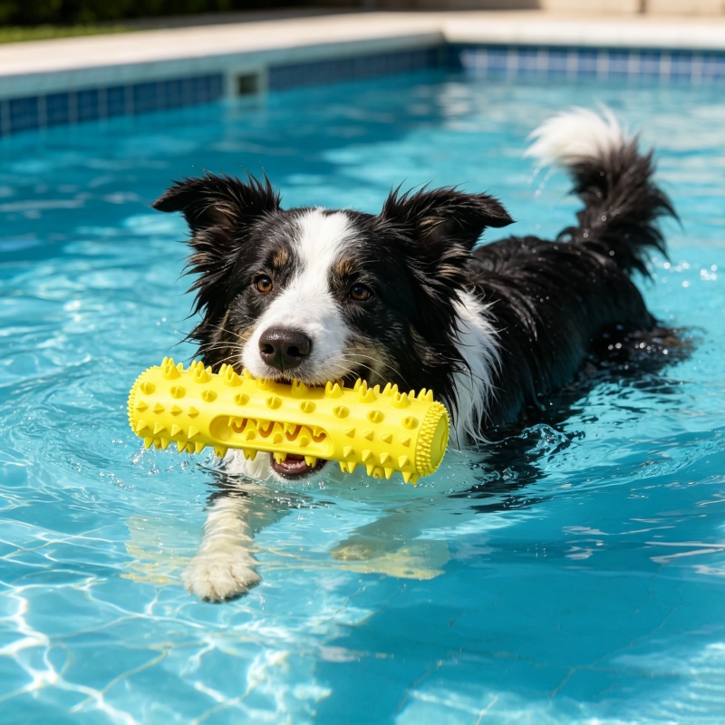 Mainan kunyah anjing berbahan  - Rubber Treat Dispensing Dog Toy ulasan dan harga