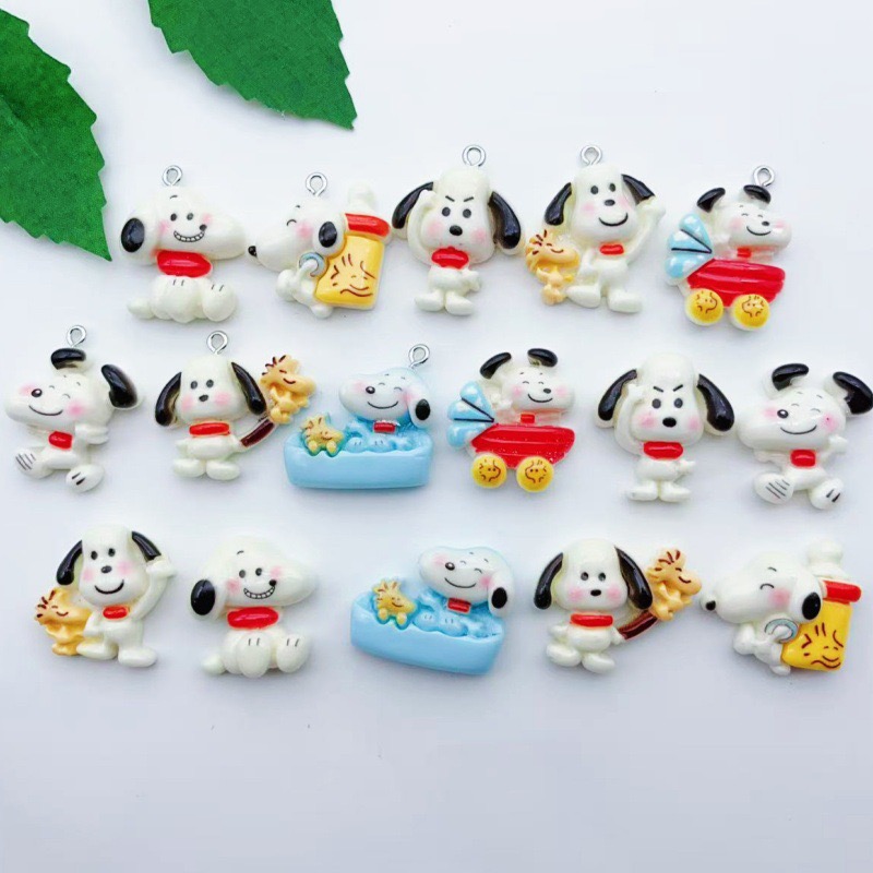 12 buah liontin anjing kartun  - Dog Toys ulasan dan harga