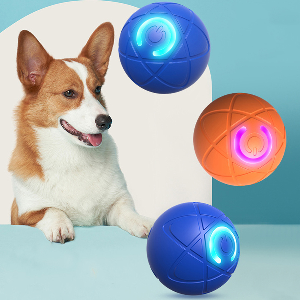 Bola Anjing Interaktif Pintar: - Automatic Moving Dog Ball ulasan dan harga