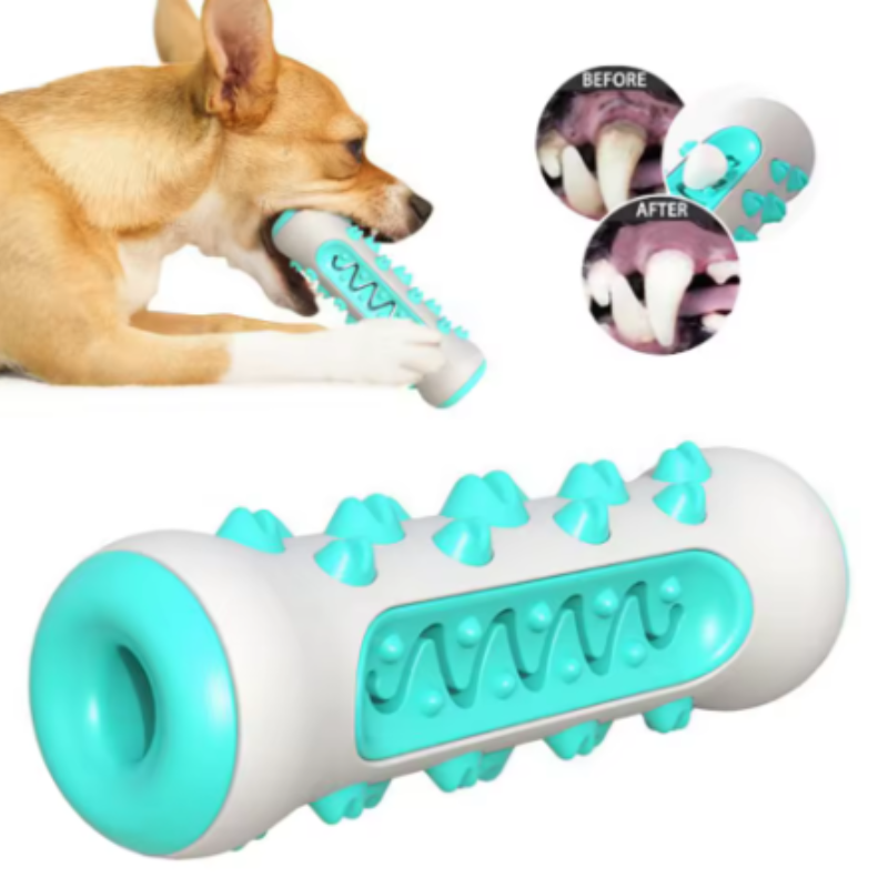 1 buah mainan kunyah enzimik u - Teeth Cleaning Dog Chew Bone ulasan dan harga