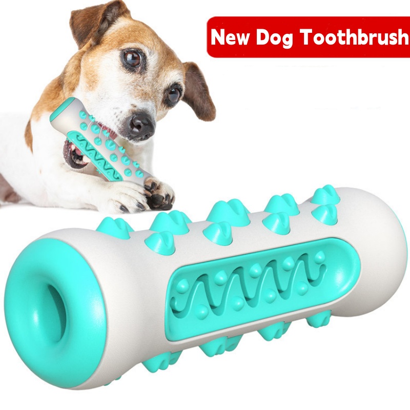 1 buah mainan kunyah enzimik u - Teeth Cleaning Dog Chew Bone ulasan dan harga