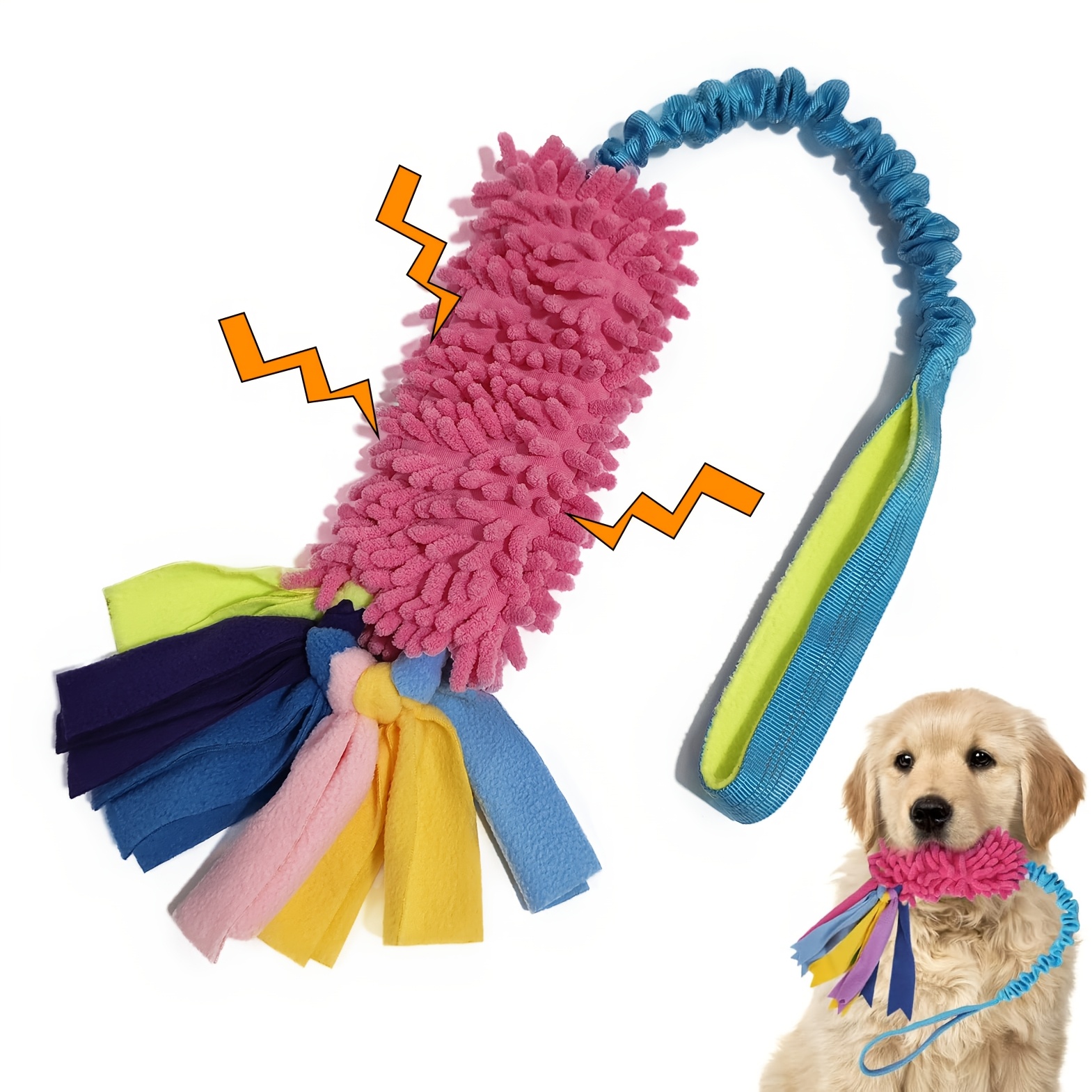 Mainan Anjing Tahan Lama untuk - Interactive Squeaky Plush Dog Toy ulasan dan harga