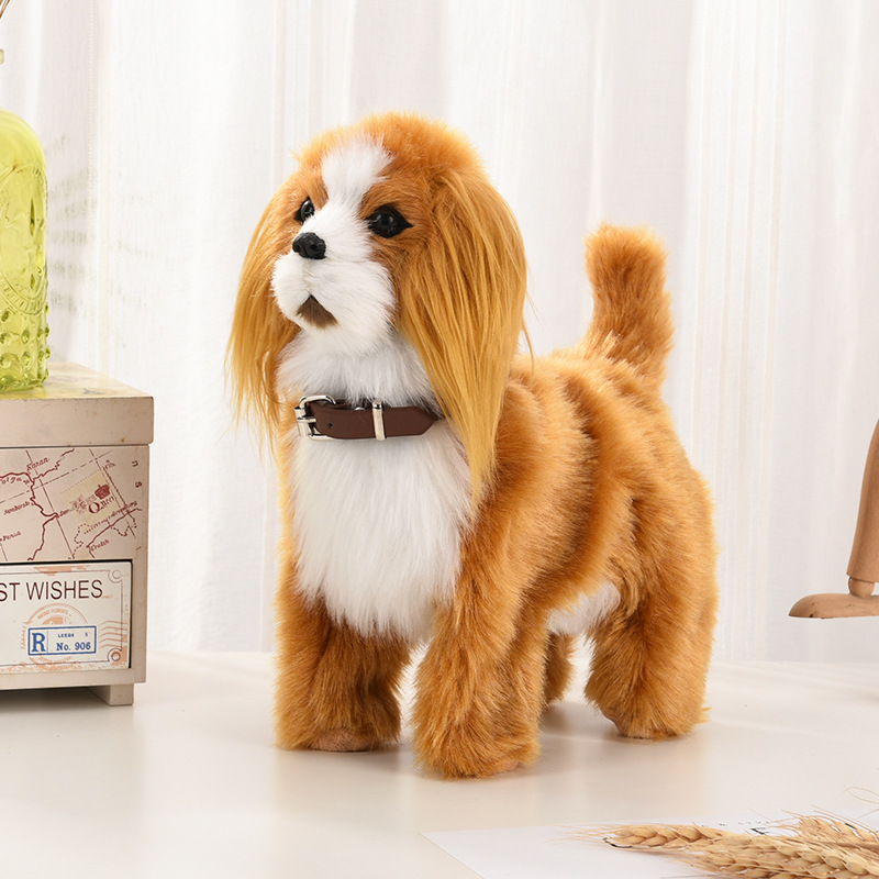 Mainan Anjing Mewah Elektronik - Interactive Squeaky Plush Dog Toy ulasan dan harga