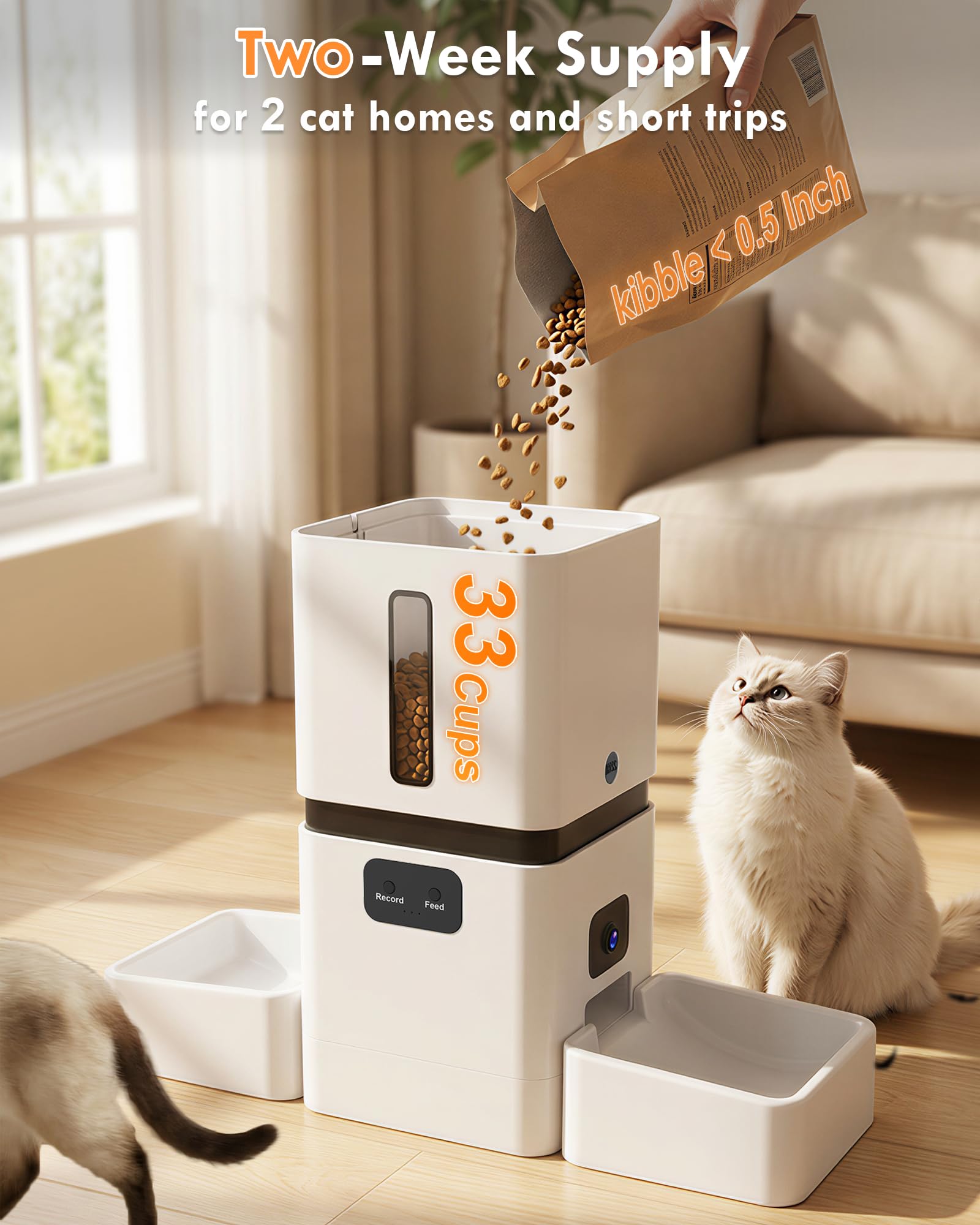 Pengumpan Makanan Hewan Peliha - Pet Feeders ulasan dan harga