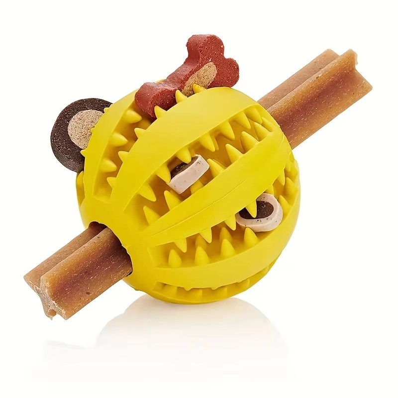 1/2 Buah Bola Mainan Anjing Bo - Indestructible Dog Chew Toy ulasan dan harga