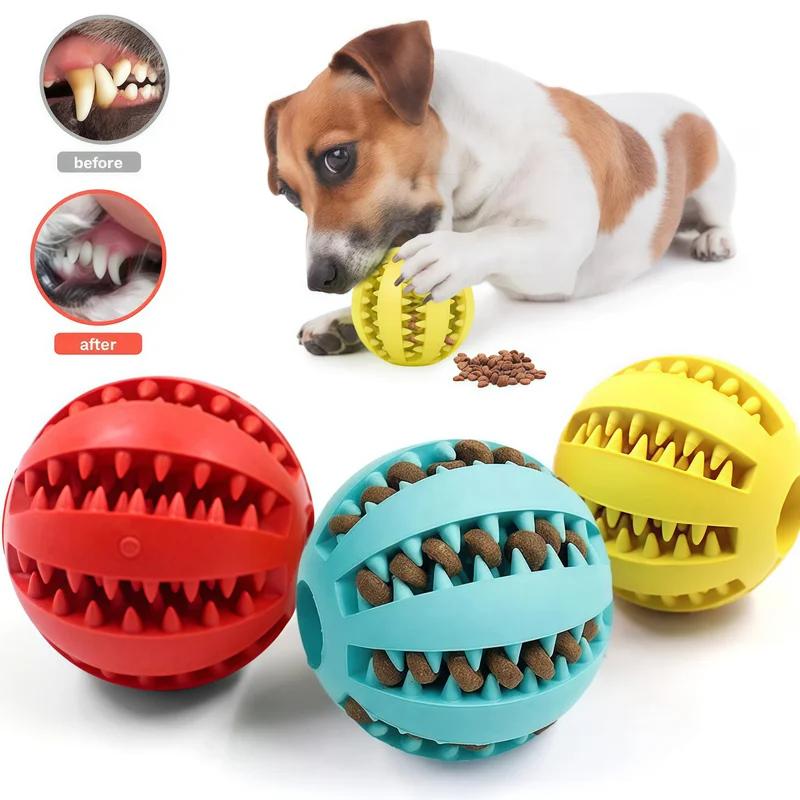1/2 Buah Bola Mainan Anjing Bo - Indestructible Dog Chew Toy ulasan dan harga